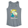 thumbnail image 1 of Instant Message - Vintage Happy Easter  - Women's Racerback Tank Top, 1 of 6