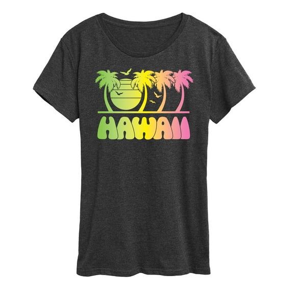 Instant Message - Vintage Hawaii Blend - Women's Short Sleeve Graphic T-Shirt