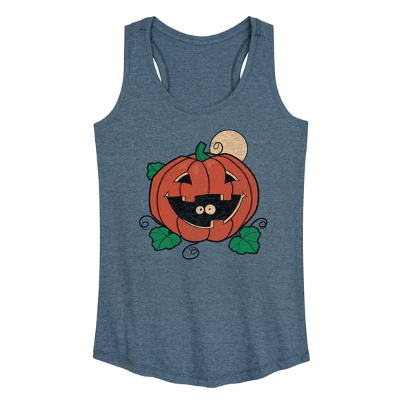 Instant Message - Vintage Pumpkin Surprise - Women's Racerback Tank Top