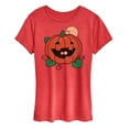 thumbnail image 1 of Instant Message - Vintage Pumpkin Surprise - Women's Short Sleeve Graphic T-Shirt, 1 of 6