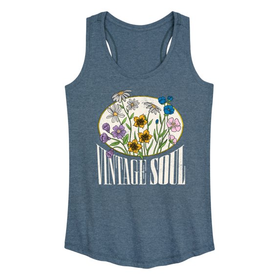 Instant Message - Vintage Soul - Women's Racerback Tank Top