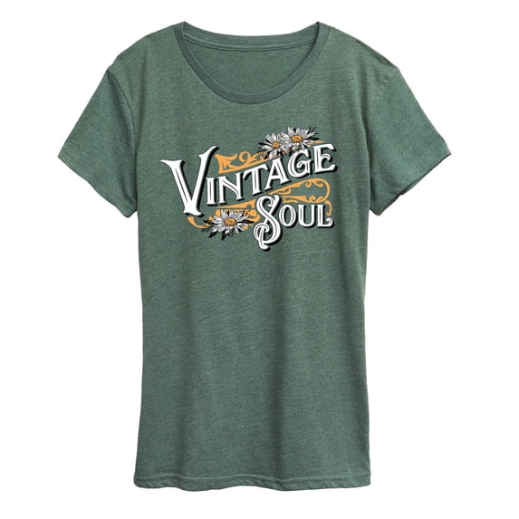 Instant Message - Vintage Soul - Women's Short Sleeve Graphic T-Shirt