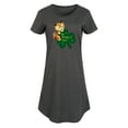 thumbnail image 1 of Instant Message - Vintage St. Paddy's Day Cat  - Women's Any Way Dress, 1 of 6