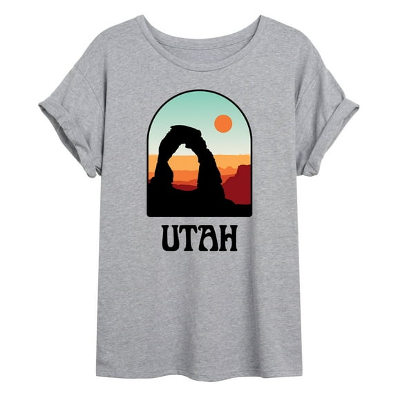 Instant Message - Vintage Utah - Women's Oversized Graphic T-shirt