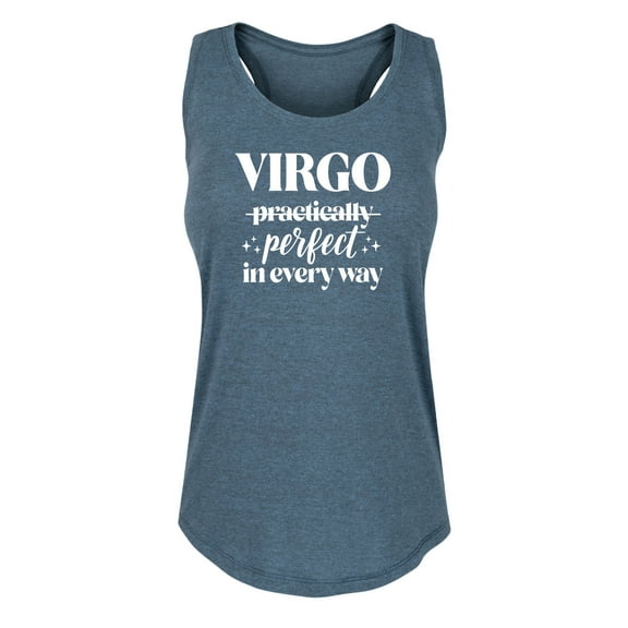 Instant Message - Virgo Practically Perfect - Women's Racerback Tank
