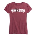 thumbnail image 1 of Instant Message - WWRBGD - Women's Short Sleeve Graphic T-Shirt, 1 of 5
