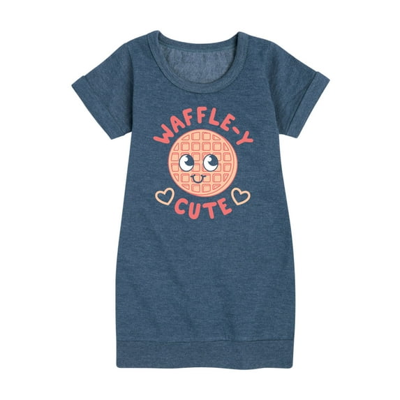 Instant Message - Waffle - Toddler And Youth Fleece Dress