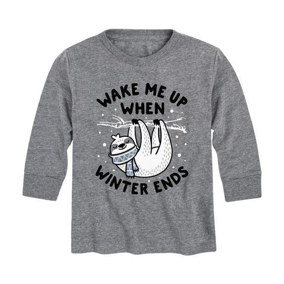 Instant Message - Wake Me Up When Winter Ends - Youth Long Sleeve Tee
