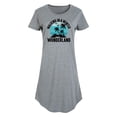 thumbnail image 1 of Instant Message - Walking In A Winter Wonderland Beach - Women's Any Way Dress, 1 of 7