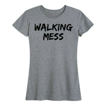 Instant Message - Walking Mess - Women's Short Sleeve Graphic T-Shirt