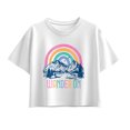 thumbnail image 1 of Instant Message - Wander On Mountain Short Sleeve Boxy Graphic T-Shirt, 1 of 6