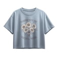 thumbnail image 1 of Instant Message - Wander Wildflowers - Youth Girls Boxy T-Shirt, 1 of 5