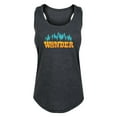 thumbnail image 1 of Instant Message - Wander Wonder - Women's Racerback Tank, 1 of 5
