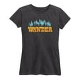 thumbnail image 1 of Instant Message - Wander Wonder - Women's Short Sleeve Graphic T-Shirt, 1 of 5