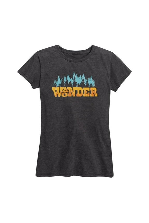 - Wander Wonder - Women's Short Sleeve Graphic T-Shirt