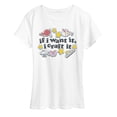 thumbnail image 1 of Instant Message - Want It Craft It Short Sleeve Graphic T-Shirt, 1 of 5