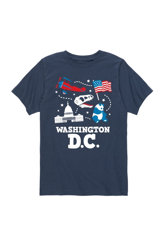 - Washington Dc Toddler Short Sleeve Graphic T-Shirt