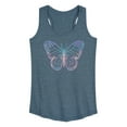 thumbnail image 1 of Instant Message - Watercolor Butterfly - Women's Racerback Tank Top, 1 of 6