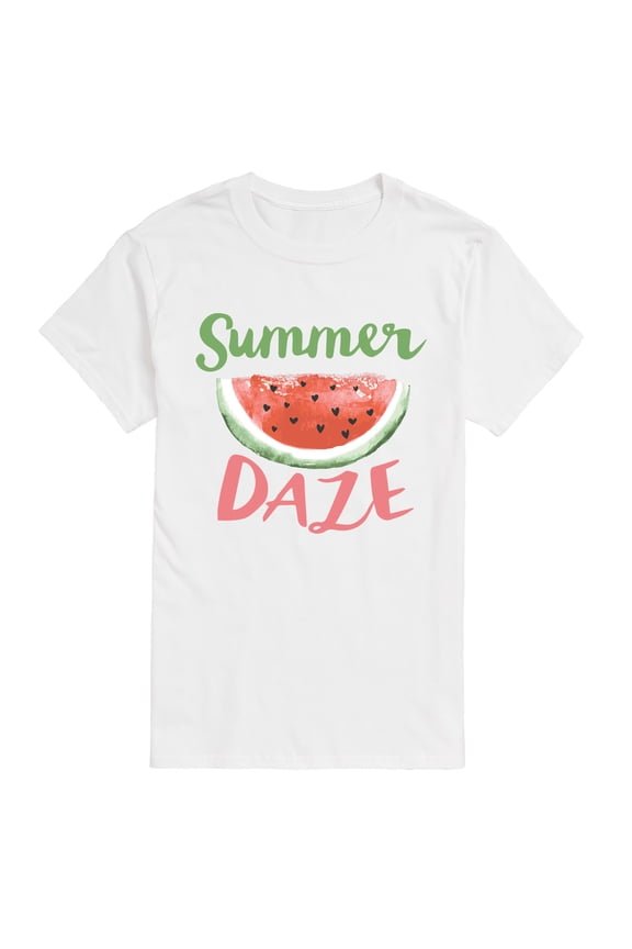 - Watermelon Summer Daze - Men's Short Sleeve Graphic T-Shirt