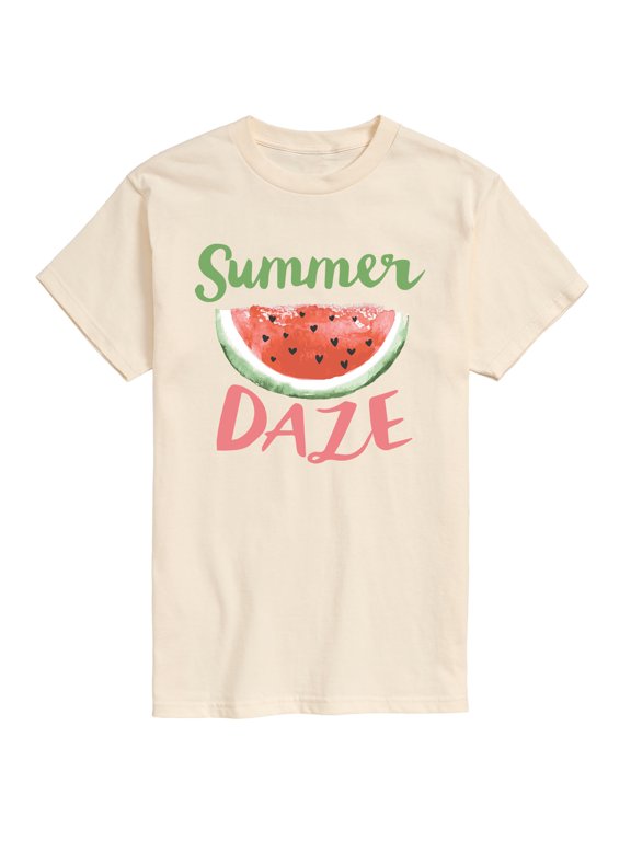 - Watermelon Summer Daze Men's Short Sleeve Graphic T-Shirt
