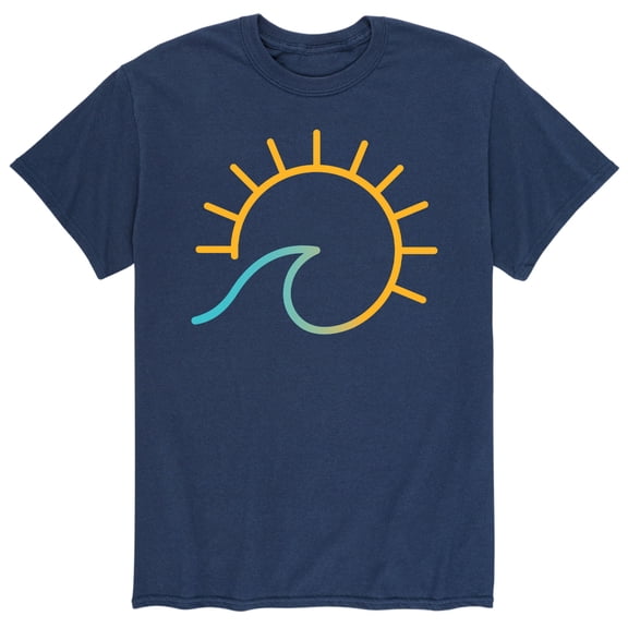 Instant Message - Wave Into Sun - Men's Short Sleeve Graphic T-shirt