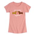 thumbnail image 1 of Instant Message - We Belong Together Dachshunds Toddler Short Sleeve Graphic T-Shirt, 1 of 5
