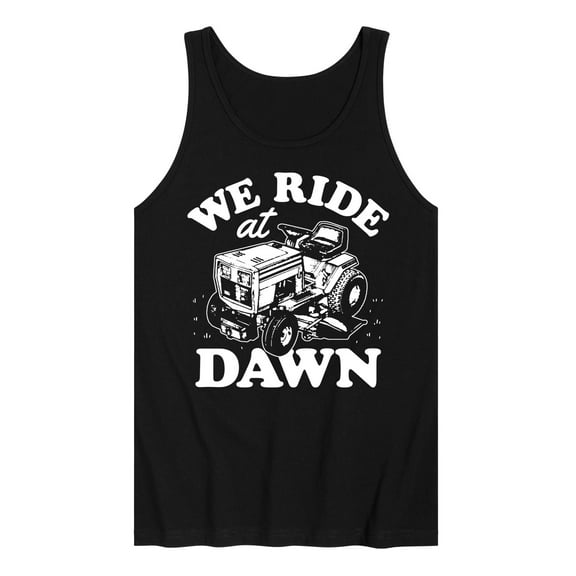 Instant Message - We Ride At Dawn - Men's Jersey Tank Top