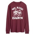 thumbnail image 1 of Instant Message - We Ride At Dawn - Men's Long Sleeve T-Shirt, 1 of 1