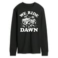 thumbnail image 1 of Instant Message - We Ride At Dawn - Men's Long Sleeve T-Shirt, 1 of 6