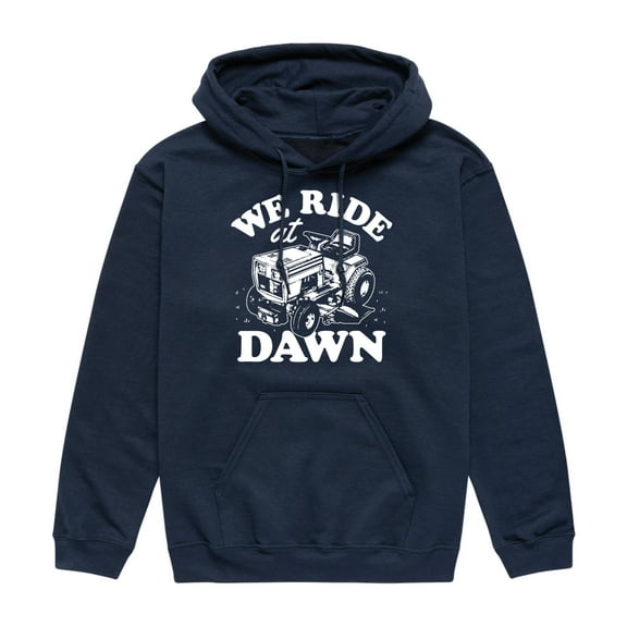 Instant Message - We Ride At Dawn - Men's Pullover Hooded Fleece Sweatshirt