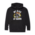thumbnail image 1 of Instant Message - We Ride At Dawn Mower - Men's Pullover Hooded Fleece Sweatshirt, 1 of 6