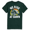 thumbnail image 1 of Instant Message - We Ride At Dawn Mower - Men's Short Sleeve Graphic T-Shirt, 1 of 6