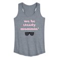 thumbnail image 1 of Instant Message - We Steady Mommin' - Women's Racerback Tank Top, 1 of 5