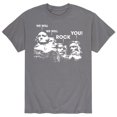 thumbnail image 1 of Instant Message - We Will Rock You Rushmore - Adult Short Sleeve Tee, 1 of 5