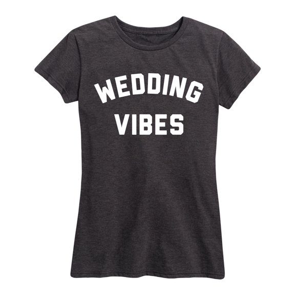 Instant Message - Wedding Vibes - Engagement Wedding Bridesmaid - Women's Short Sleeve Graphic T-Shirt