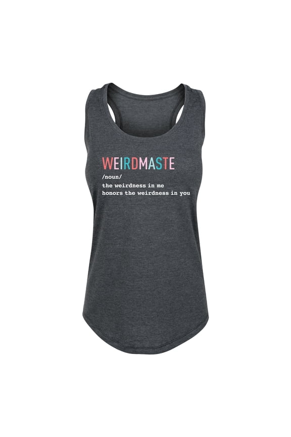 - Weirdmaste - Women's Racerback Graphic Tank