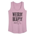thumbnail image 1 of Instant Message - Weirdy Beardy - Women's Racerback Tank Top, 1 of 6