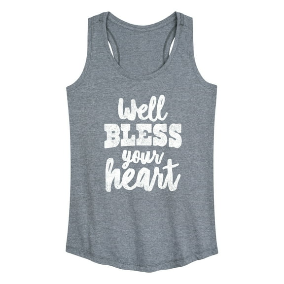 Instant Message - Well Bless Your Heart - Women's Racerback Tank Top