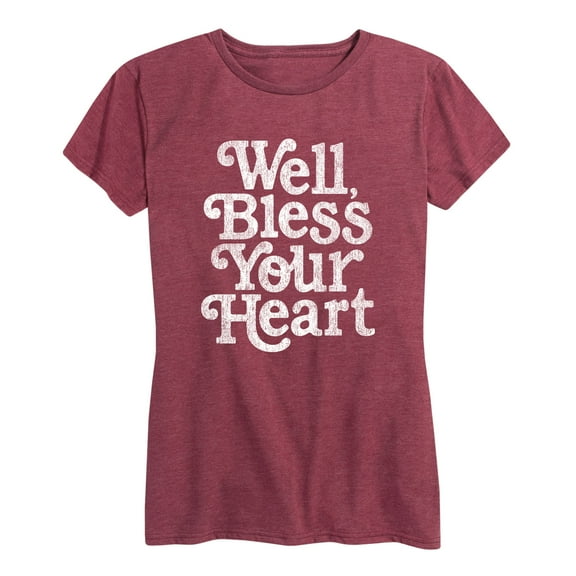 Instant Message - Well Bless Your Heart - Women's Short Sleeve Graphic T-shirt