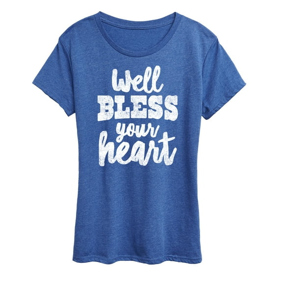 Instant Message - Well Bless Your Heart - Women's Short Sleeve Graphic T-Shirt