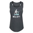 thumbnail image 1 of Instant Message - Well Sh - Ladies Racerback Tank, 1 of 5