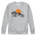 thumbnail image 1 of Instant Message - West Scene - Men's Crew Neck Fleece Pullover, 1 of 6