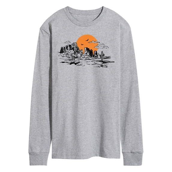 Instant Message - West Scene - Men's Long Sleeve T-Shirt