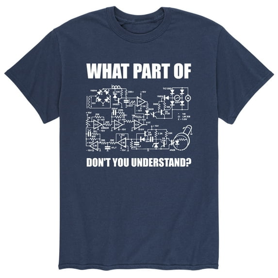 Instant Message - What Part Of This Don't You Understand - Men's Short Sleeve Graphic T-Shirt