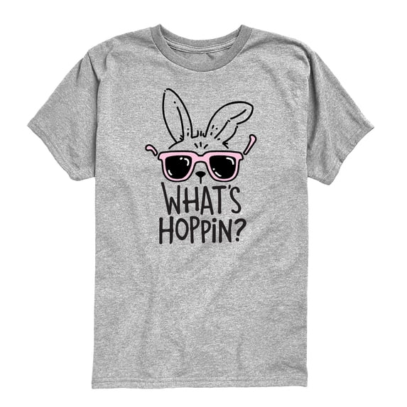 Instant Message - What's Hoppin - Youth Boys Short Sleeve Graphic T-Shirt