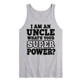 thumbnail image 1 of Instant Message - What's Your Super Power - Men's Jersey Tank, 1 of 5