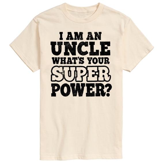 Instant Message - What's Your Super Power - Men's Short Sleeve Graphic T-Shirt