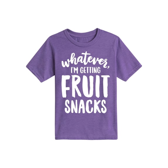 Instant Message - Whatever Im Getting Fruit Snacks -YOUTH SHORT SLEEVE TEE-S