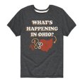 thumbnail image 1 of Instant Message - Whats Happening In Ohio - Toddler and Youth Short Sleeve T-Shirt, 1 of 6