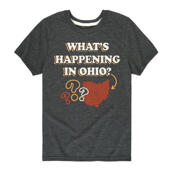 Instant Message - Whats Happening In Ohio - Toddler and Youth Short Sleeve T-Shirt